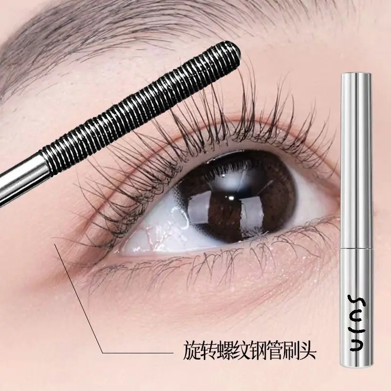 Mascara Ống Thép, Trang Điểm Làm Đẹp Mắt, Lót Lông Mi 3D, 6D Lâu Trôi, Không Thấm Nước, Thép Không Gỉ, Bó Sát, Ống Góc Rộng, Phấn Mắt, Khói Và Co Giãn, [Thanh Toán Khi Nhận Hàng] Nữ Mỹ Phẩm