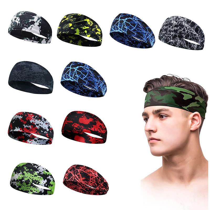 1PCS Fitness Sweating Guide and Anti Sweating Band Running Headband ...