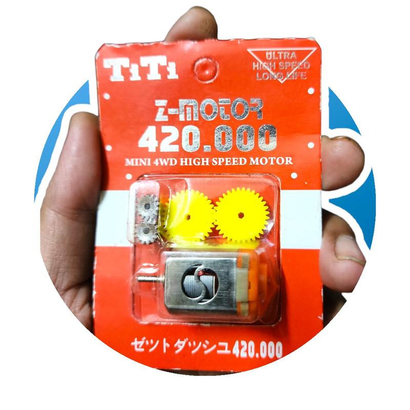 Dinamo Tamiya TiTi Mini 4WD Ultra High Speed Gratis Gear 2