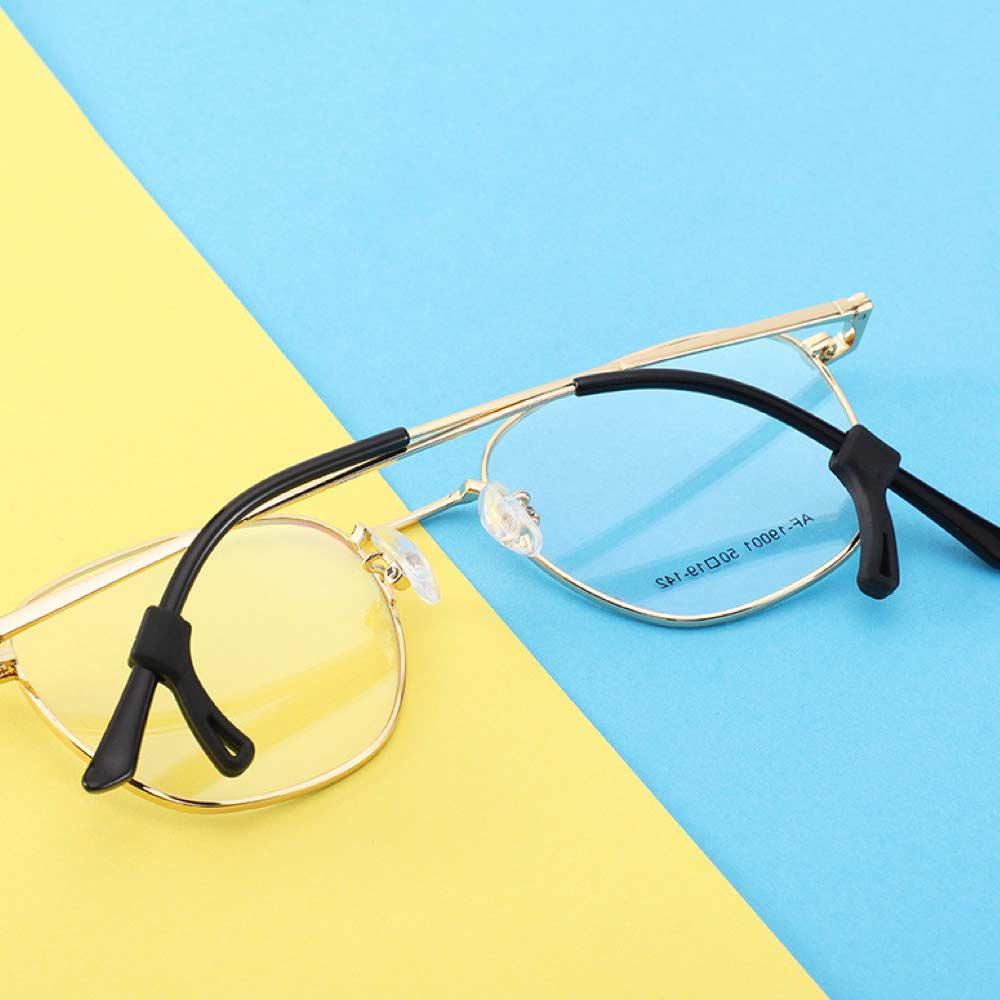 1 Pasang [ Transparan ] Pengait Kacamata Silikon - Anti Slip - Earhook Silicone - Penahan Hijab Style - KP8078