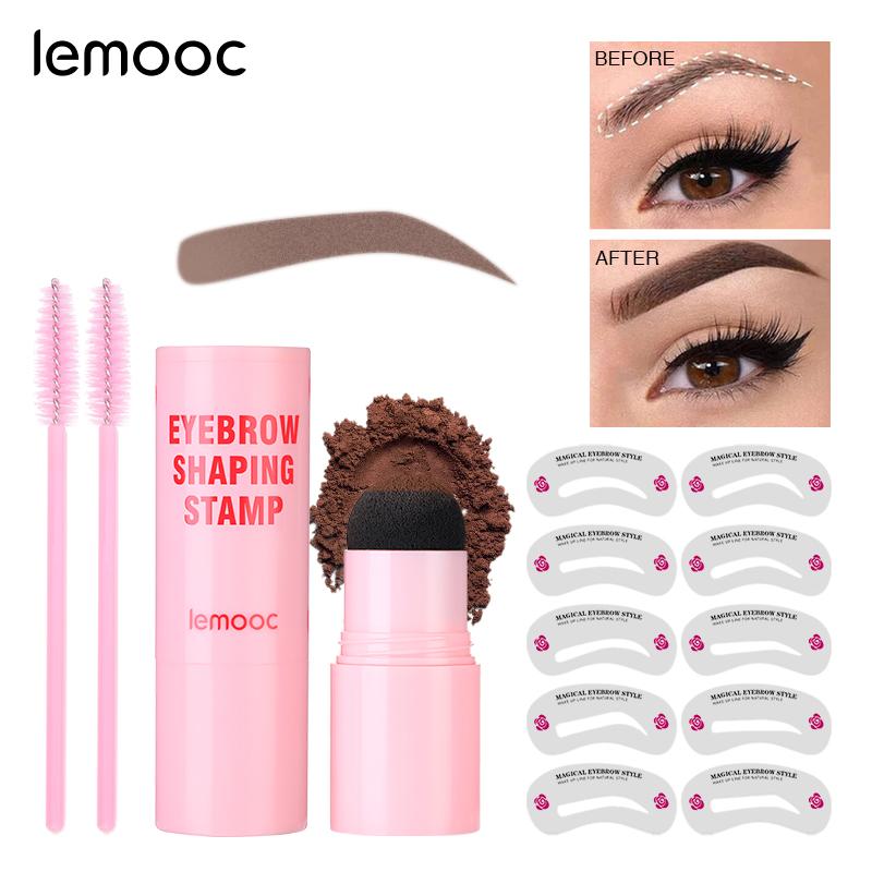 LEMOOC LEMOOC Eyebrow Stamp shaping kit eyebrow powder long-lasting ...