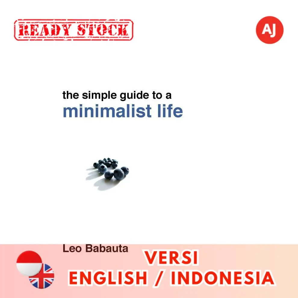 Produk Unggulan! Eng/Ind!  Leo Babauta - The Simple Guide to a Minimalist Life - 2009