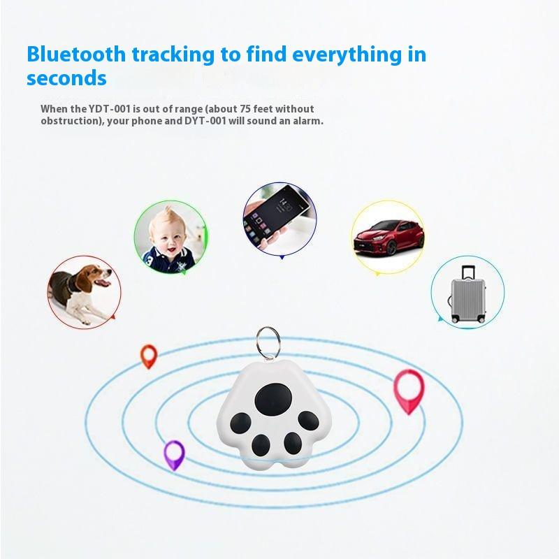 Product Introduction of Dogs and Cats Anti-Lost Locator Pet Global Navigation New Smart Cat Dog Collar Tracking Two-Way Looking for Bluetooth Waterproof Apple Android Universal 7