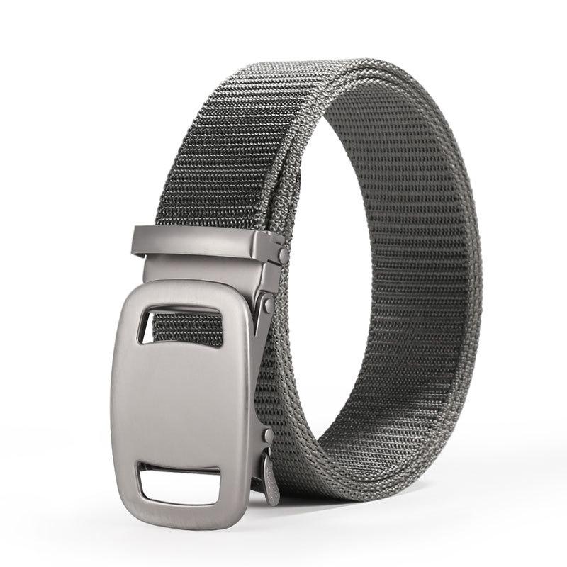 Product Introduction of [TẶNG MÓC KHÓA] Thắt Lưng Nam Nữ Unisex Dây Vải KHÓA TỰ ĐỘNG Bản Dây 3.5cm Dài 120cm Dây Nịt Nam Phong Cách Hàn Quốc Trẻ Trung - TLTD04 dâ y th ă 17