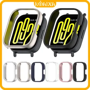 Hollow Anti Gores Case for Redmi Watch 5 Active PC Hard Screen Protector Bumper Frame Cover Accessories Jam Tangan for Smartwatch Redmi Watch 5 Lite