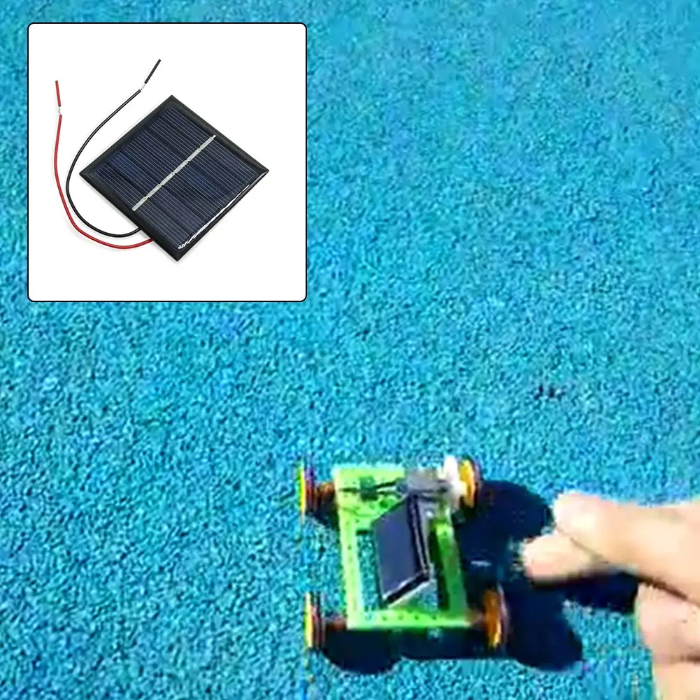 Mini Solar Panel 0.4W 60*60mm Solar panels With Wires Electronic components