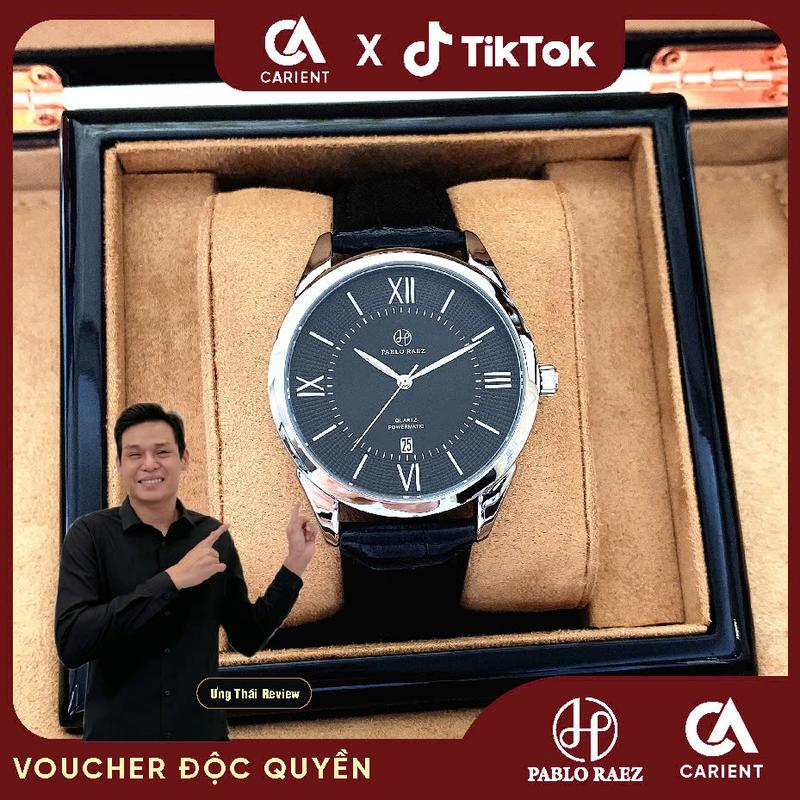 Đồng hồ nam chính hãng PABLO RAEZ 6898 cao cấp chống nước 3ATM phong cách sang trọng CARIENT