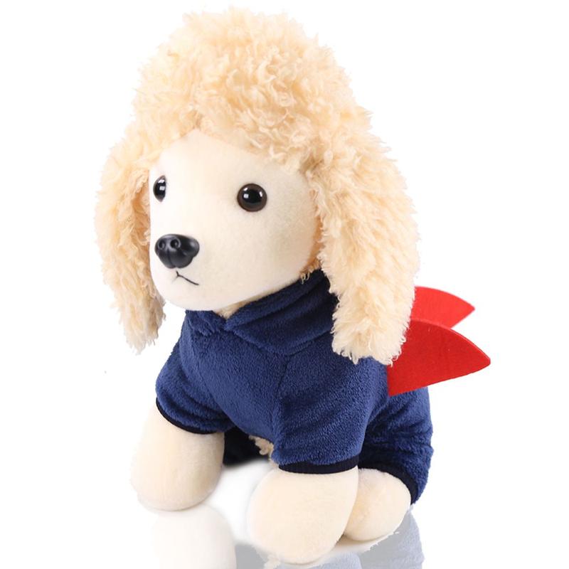 Product Introduction of Teddy / Chó Bull Pháp Quần áo thú cưng mùa thu và mùa đông, chất liệu lông cừu san hô, thiết kế biến hình cá mập, phong cách hoạt hình, đồ dùng quần áo, mới cho năm 2025 7