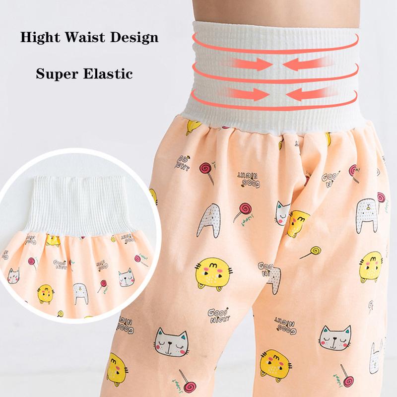 Product Introduction of Baby Waterproof Diaper Pants Skirt for Potty Training Baby Comfy Diaper Short for Boys and Girls Sleeping Bedclothes 5