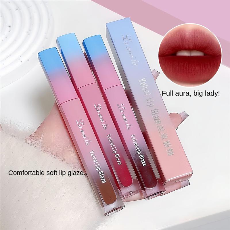 Lameila Velvet Lip Glaze Son môi mềm mịn nhiều màu