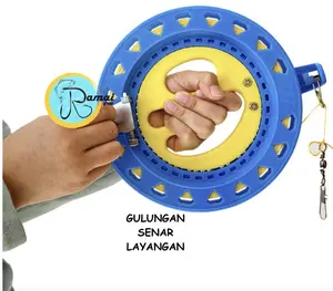 GULUNGAN LAYANG LAYANG BAHAN ABS UNTUK DEWASA SUDAH TERMASUK SENAR 100M DIAMTER 16CM