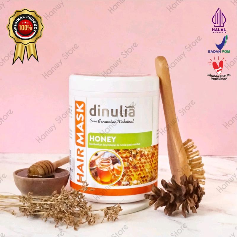 Dinulia Hair Mask/Maker Rambut Honey 1000gr Haircare 0