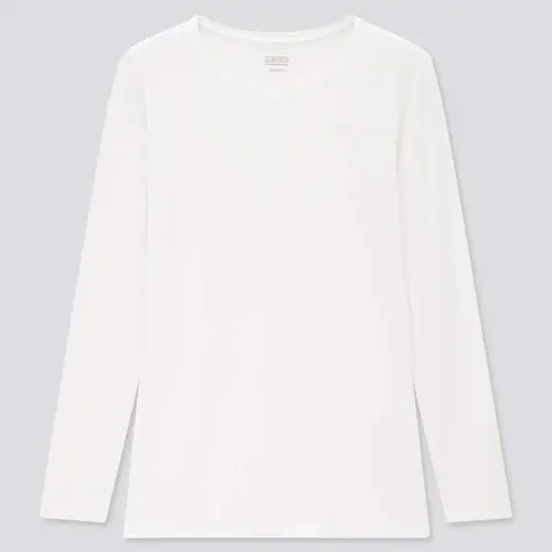 Áo giữ nhiệt Uniqlo cổ lọ, cổ tròn Uniqlo nữ