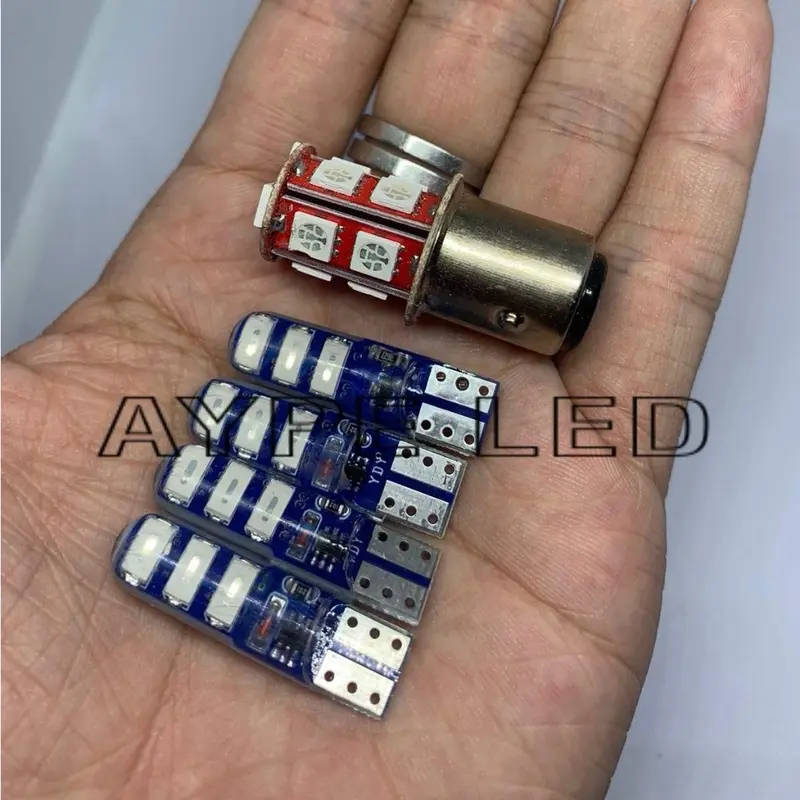Paket Combo Hemat Lampu Stop 13 Led Plus 4 Pcs Sein Jelly Non kedip / Diam Universal | Bisa buat semua motor 6