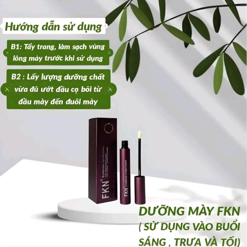 Dưỡng Mày Dài, Đen FKN Việt Nam 5ML, Không Thâm, Không Đỏ Mắt, An Toàn 3