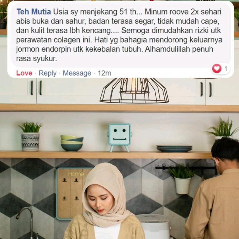 ROOVE 1BOX 20 saset. Roove Blueberry collagen beauty drink Perawatan Rambut & Kuku Perawatan Kulit 2
