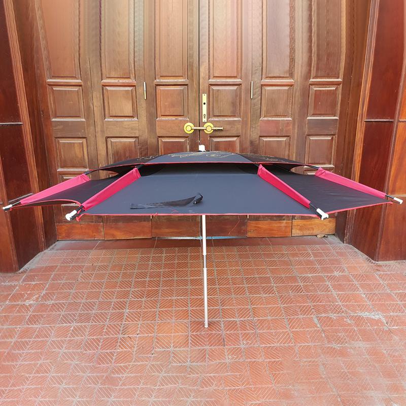 Ô Dù Câu Cá Dã Ngoại Kim Long 2 Tầng Thước 2m2- 2m4 Bền Bỉ 2