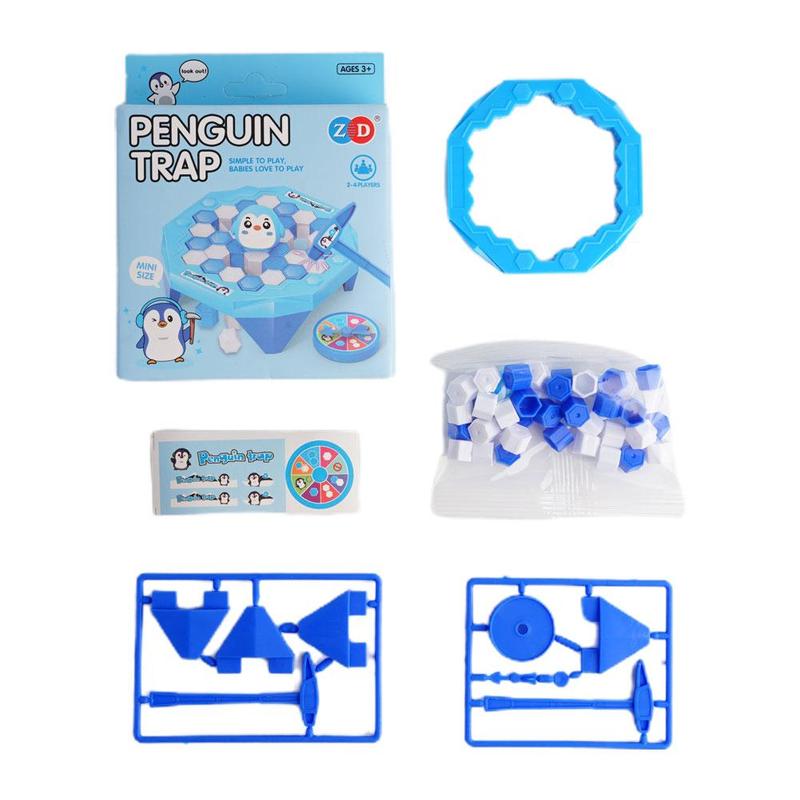 Product Introduction of Trò Chơi Cờ Bàn Tương Tác, Bẫy Chim Cánh Cụt Phá Băng, Đồ Chơi Trò Chơi Phá Băng, Có Búa, Thích Hợp Cho Bữa Tiệc Bố Mẹ-Bé Và Gia Đình, Bộ Phá Băng 25