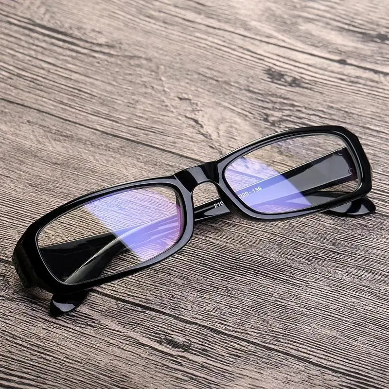Myopia Glasses Men Women Sports Anti-blue Light Reading Eyewear Black Red TR90 Frame Myopia Glasses Eyeglasses 0 To-4.0 Glasses