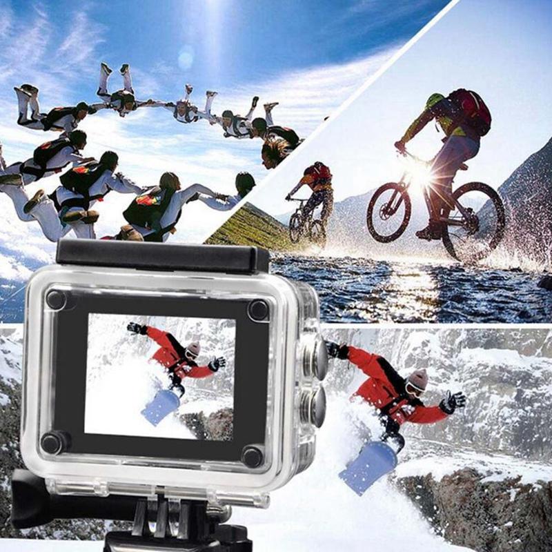 Motion Camera, 4K HD Camera Wifi Diving Sports Camera DV Waterproof Outdoor Underwater Camera 3