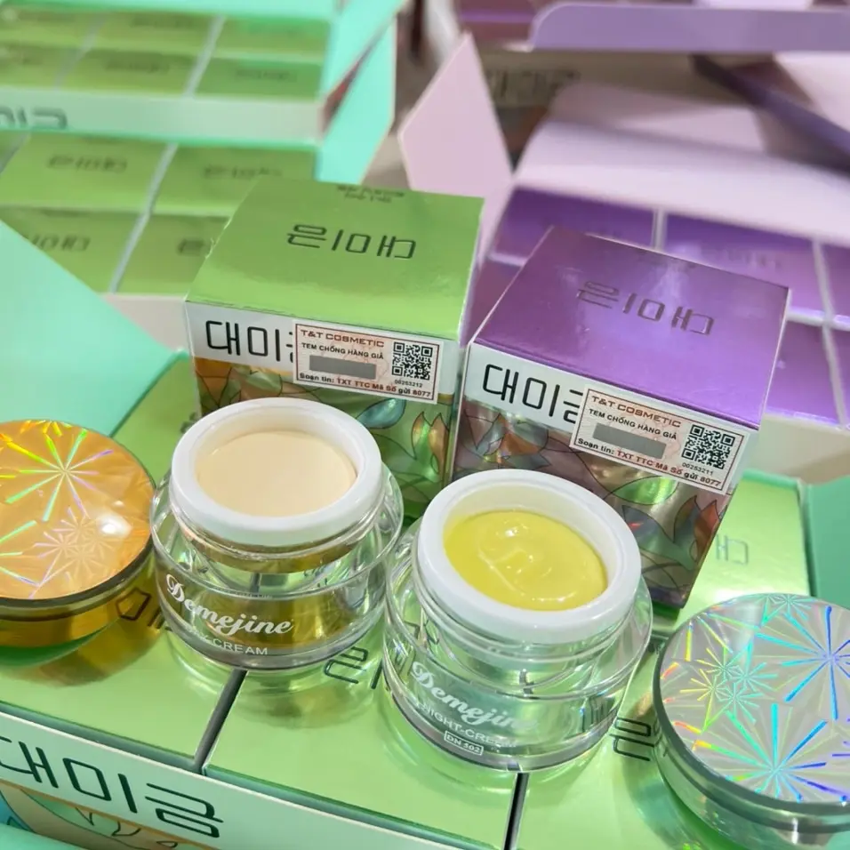 Kem DEMEJIN hàn quốc 20g hỗ trợ dưỡng da dành cho da mụn nám