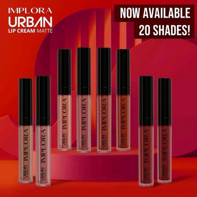 IMPLORA Urban Lip Cream Matte Velvet ( lipcream Lipstick Lipstik ) 0