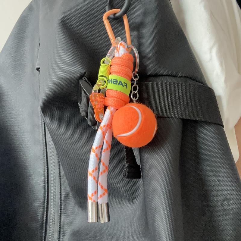 Product Introduction of Dây Chuyền Chìa Khóa Lưu Niệm Tennis, Thiết Kế Đặc Biệt Cho Cặp Đôi, Mặt Dây Chuyền Cặp Sách Học Sinh, Đồ Trang Trí Treo Dây Thừng, Dễ Phối Đồ Cá Tính, Hàng Mới Về 2024 3