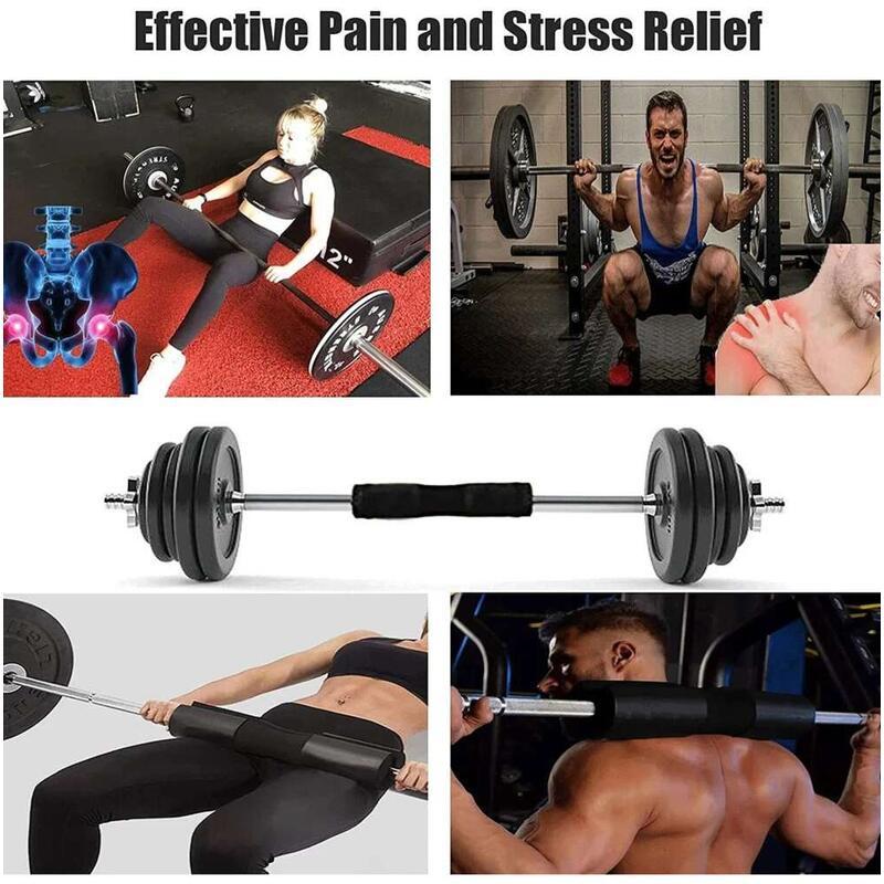 Tấm đệm vai Squat, Nén hông Thanh Tạ Bọt bọc, Thiết Bị túi mềm tập luyện Nâng Tạ Thích hợp cho nam và nữ, Thiết Bị tập thể dục, Dành cho dây đeo Barbell 5