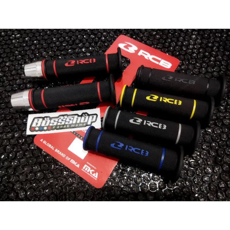 HANDGRIP RCB ORIGINAL KAREG GAS RCB HG55 + JALU STANG PCX All MOTOR ALL MOTOR BEAT MIO SCOOPY VARIO DLL