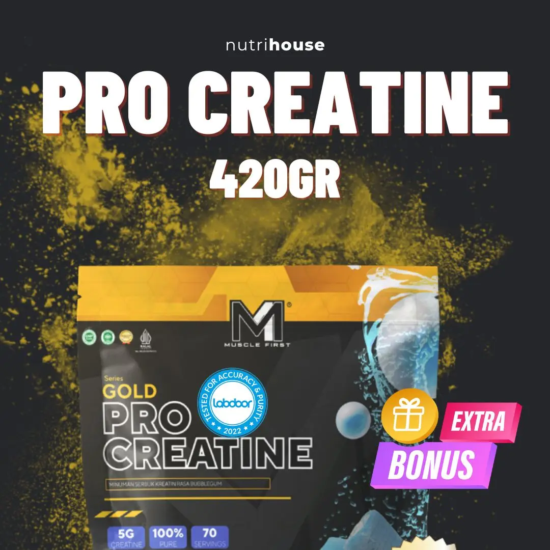 M1 Pro Creatine 420gr Creatine Monohydrate 70 servings MUSCLE FIRST