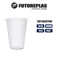 Gambar Futureplas Cup Injection 14Oz 400Ml Isi Tutup / Gelas Plastik / Cup Plastik Datar - 25 Pcs - CUP INJEC+LID HITAM dari Futureplas Offical Store Kab. Tangerang 4 Tokopedia