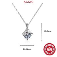 Gambar AGIAO Kalung Perak Zircon 5A Gantung Ekor Putri Duyung Yang Elegan Dan Sederhana - 2 karat dari A.GIAO.ID Kab. Gresik 3 Tokopedia