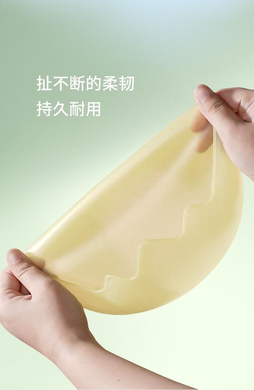 Product Introduction of Baby ultra-thin silicone bib, children's eating bag, baby soft, lightweight, waterproof bib, foldable storage 14