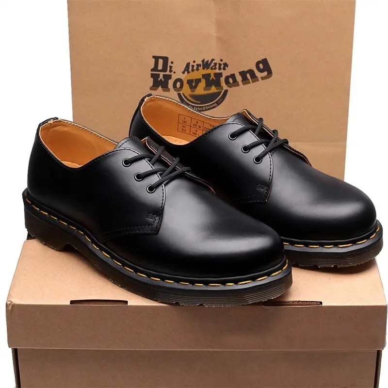 Giày Martin Dr.Martens, Phong Cách Anh Quốc Mới, Dành Cho Nam Và Nữ, Da Thật, Giày Oxfords, Giày Dụng Cụ, Giày Cổ Thấp, Giày Trang Trọng, Có Cỡ 35 ~ 47, E7TO, Thích Hợp Cho Halloween, Hàng Có Sẵn 5Hui