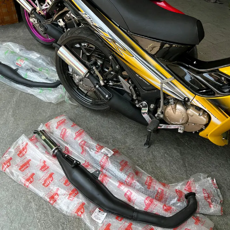 KNALPOT AHM MALAYSIA DAN AHM LOKAL YAMAHA 125Z 125ZR 2