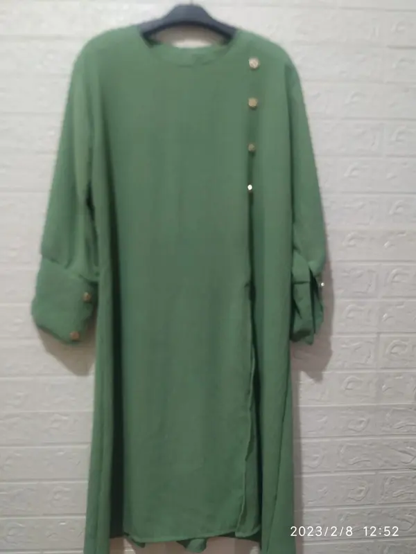 Setelan Tunik 2025 Model baru Adeline Setelan Wanita Jumbo One Set Viral Bahan Crinkel Airflow 8