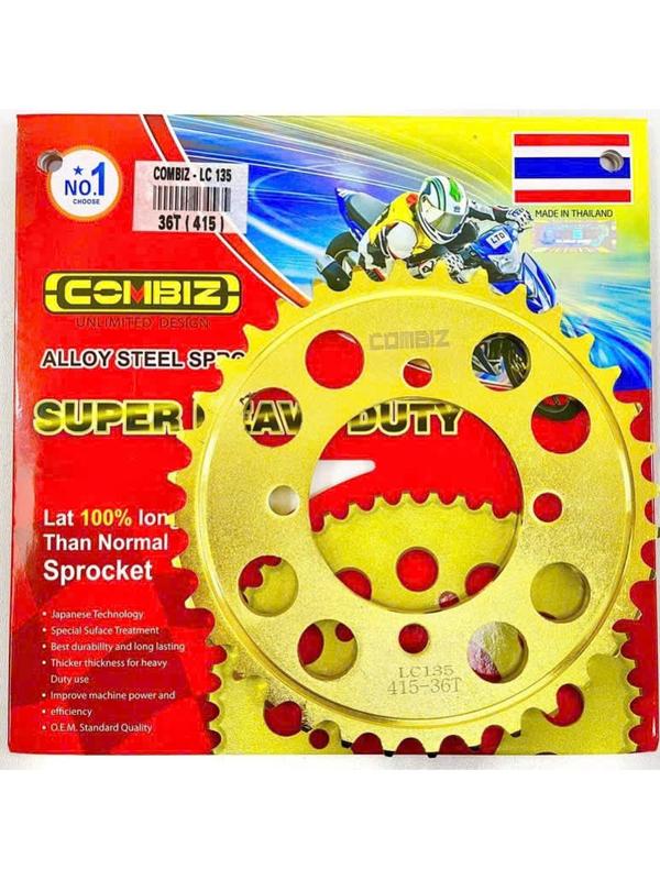 ĐĨA TẢI 7LY 415H COMBIZ CHO WAVE DREAM SIRIUS EXCITER135 WINNER SONIC SATRIA ( NHÔNG XÍCH )