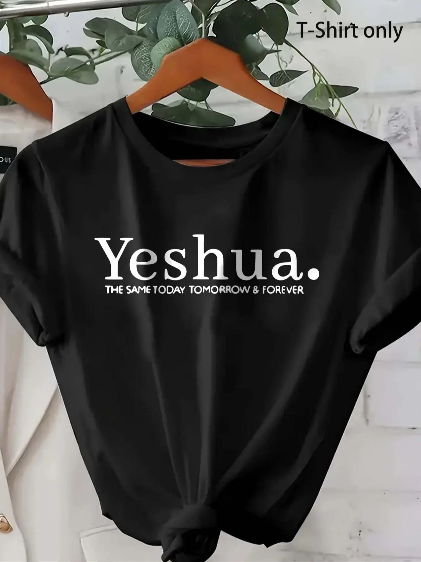 Women's Letter Print Round Neck Graphic Tee, Vintage Trendy Casual Short Sleeve T-shirt For Daily Wear, Ladies Summer Outfit