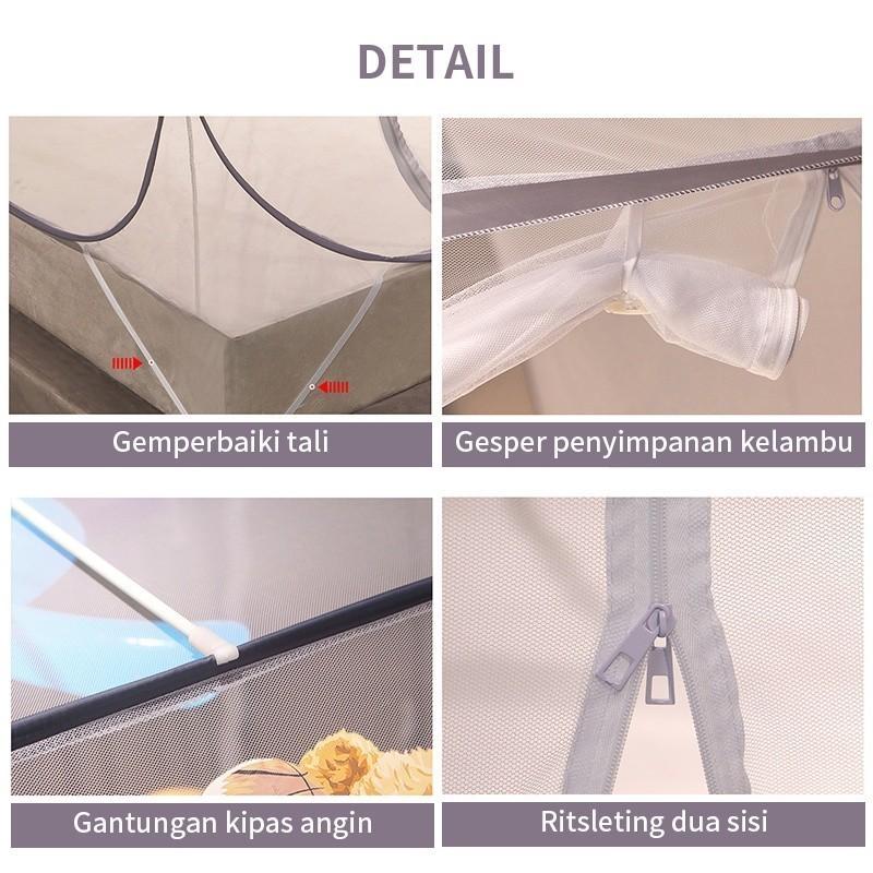 Kelambu Lipat Tidur Kelambu Bayi Tenda Anti Nyamuk kelambu tidur Portable 150x200 180 x 200 220x200Kelambu Lipat Kelambu Tempat Tidur Dewasa Anti Nyamuk Kelambu Pelajar Kelambu Tenda Kelambu Jumbo Kelambu Lipat Tidur Kelambu Bayi Tenda Anti Nyamuk kelambu tidur Portable 150x200 180 x 200 220x200Kelambu Lipat Kelambu Tempat Tidur Dewasa Anti Nyamuk Kelambu Pelajar Kelambu Tenda Kelambu Jumbo