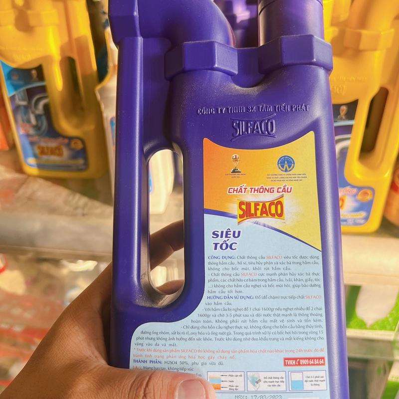 Chất thông cầu siêu mạnh 1kg6 Chất lỏng Kháng khuẩn Làm Sạch 1