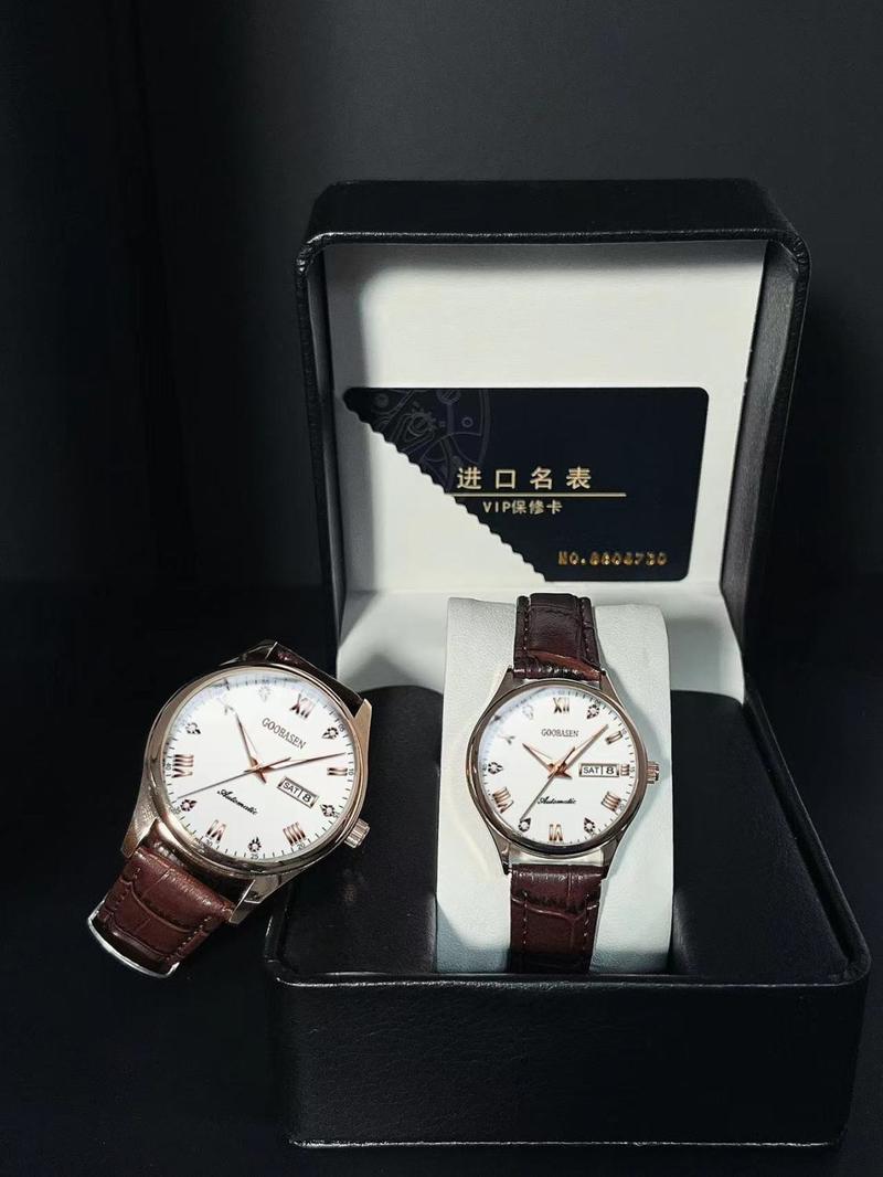 Product Introduction of Đồng Hồ Cặp Đôi, Thụy Sĩ Chính Hãng, Không Cơ Khí, Đồng Hồ Nam Và Nữ Tự Động, Thời Trang, Dây Da, Không Thấm Nước, Dạ Quang, Cao Cấp Watch Đeo Tay 8