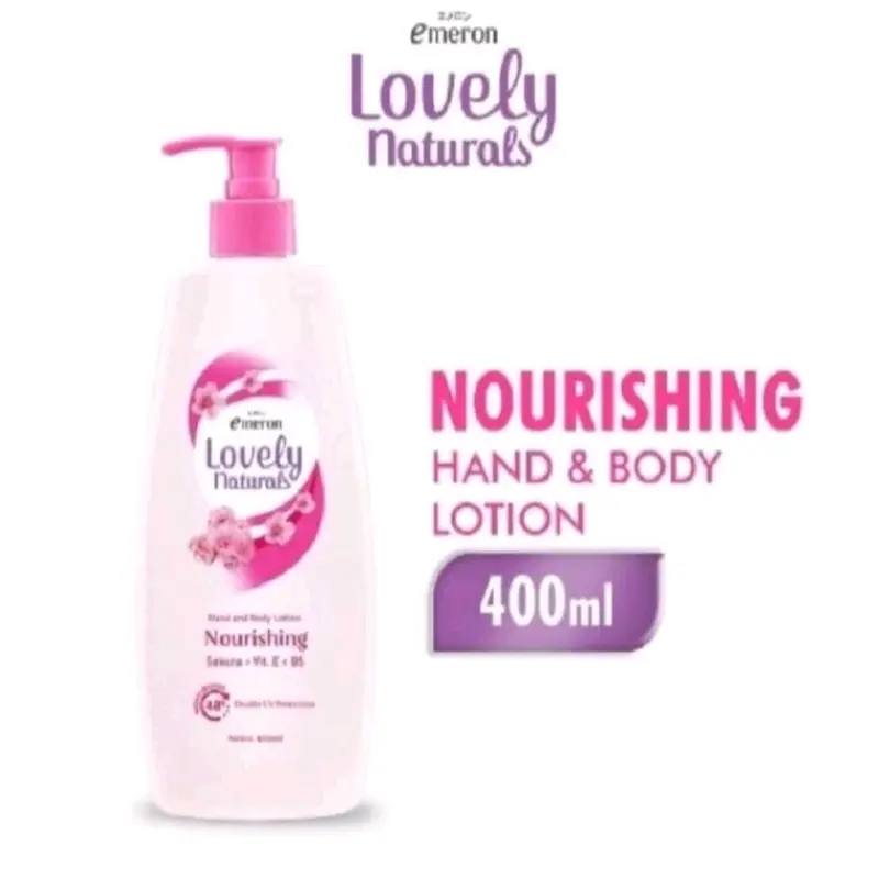 EMERON Lovely Natural Pump 400ml - Emeron Handbody Natural Lovely 400ml Avocado 2