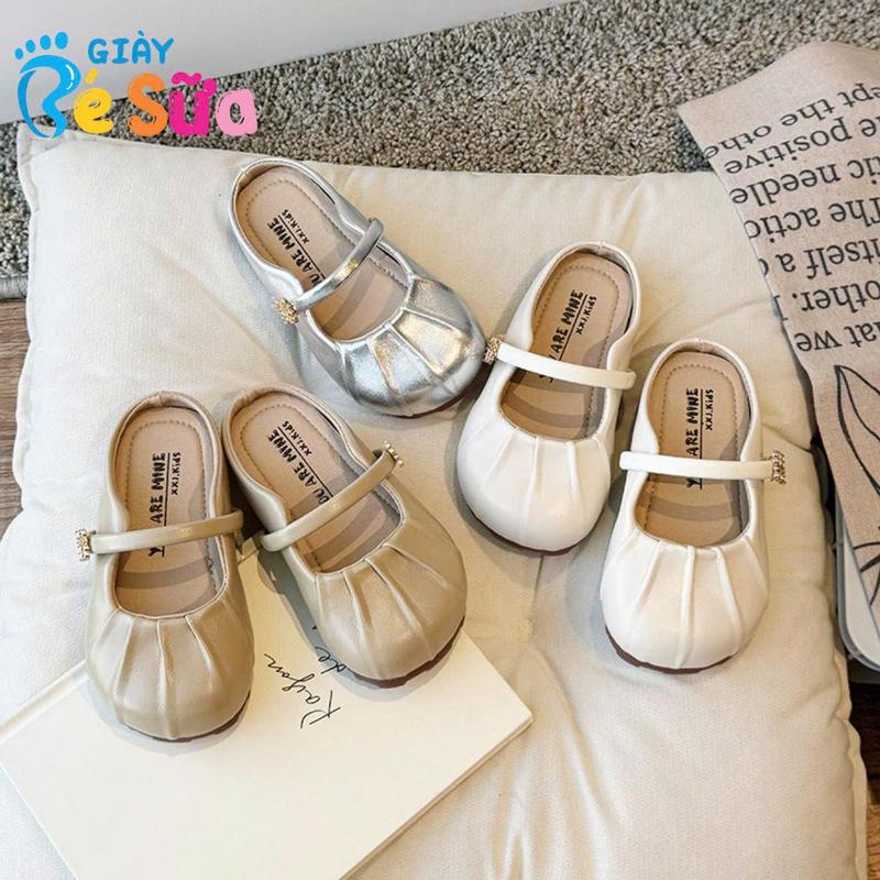 Sục Thời Trang Cho Bé Chất Da Kiểu Dáng Nhíu Sang Trọng Cho Bé Từ 1 Tuổi 0