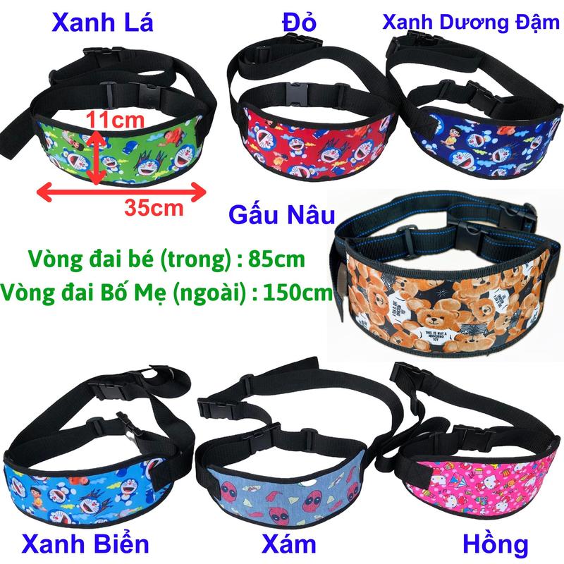 ĐAI NGỒI XE MÁY AN TOÀN CHO BÉ