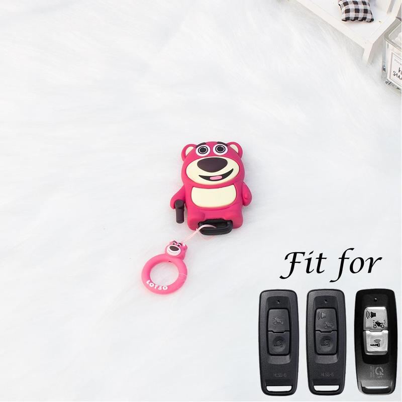 1. Bọc Bảo Vệ Chìa Khóa Smartkey Hình Lotso Cho Xe Honda Vision/Lead/Ablade/Sh Mode/SH Móc Khoá Móc Khóa Nội Thất Nhựa scoopy
