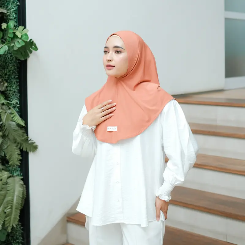 𝐒𝐇𝐄𝐄𝐕𝐀 - CELIA M | BERGO SOFTPAD JILBAB INSTAN SIZE M JERSEY SHEEVA HIJAB PREMIUM Simple Muslim Kerudung Khimar Wanita 3
