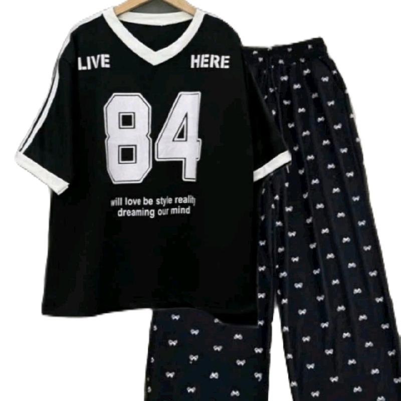 Tổng Hợp Bộ Quần Ống Rộng +Mix Áo Phông Số 84 Unisex Form Thụng Chất liệu Cotton và Da Cá Siêu Đẹp 5