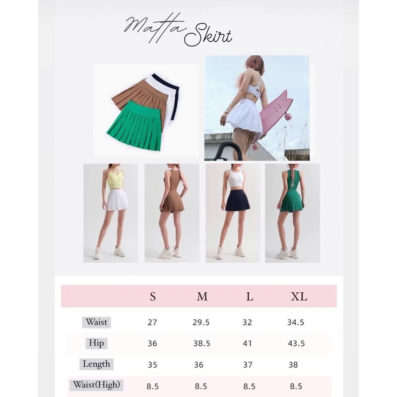 WORKASPORTWEAR.ID - TENNIS SKIRT - ROK OLAHRAGA TENIS - MATTA SKIRT 8