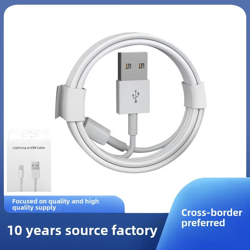 Top-Selling Apple 7th Generation Data Cable for iPhone 11/X/6/8/USB Phone Charging