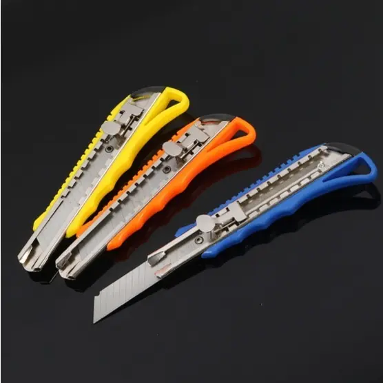 Combo Dao Rấy Giấy Lớn + Hộp 10 Lưỡi Dao Rọc Giấy Loại Lớn Cắt Giấy Loại Lớn 7